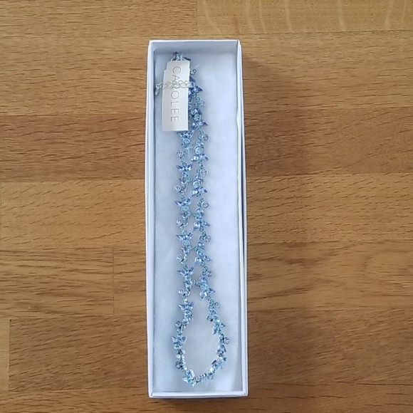 Blue gem choker - Picture 2 of 5